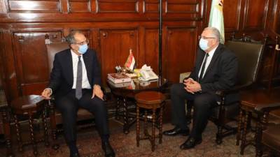 وزيرا الاتصالات  والزراعة يبحثان استخدام الذكاء الاصطناعى فى تطوير الزراعة 