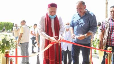 على جمعة يفتتح مسجد" المسك " بـ "هايد بارك"