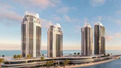 إنتهاء أعمال الأسقف الخرسانية بمشروع أبـراج العلمين .. صور