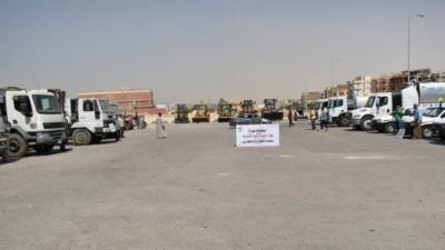 رئيس جهاز المنيا الجديدة يشهد استعدادات استقبال موسم الشتاء بالمدينة