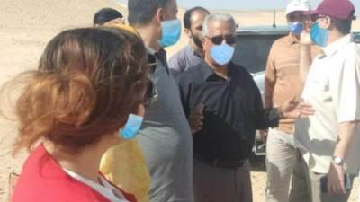 كمامة فوتوشوب تحرج محافظة بني سويف: غلطة ومش هتكرر تانى