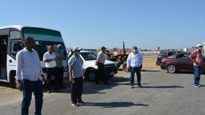 جهاز دمياط الجديدة يستعرض معدات مواجهة أمطار الشتاء