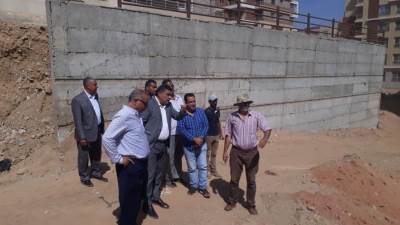 رئيس «حدائق أكتوبر» يتفقد محطات الرفع استعدادا لموسم الأمطار (صور)