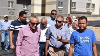 نائب رئيس «المجتمعات العمرانية» يتابع استعدادات تسليم وحدات «سكن مصر» بالقاهرة الجديدة