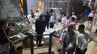 «6 أكتوبر» يرفع جميع إشغالات منطقة الحصري (صور)