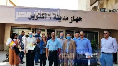 بالصور.. جهاز مدينة 6 أكتوبر يلتقي المتضررين من مشروع بورتو أكتوبر 