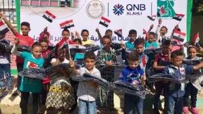 مصر الخير وQNB الأهلي يطوران مدرسة النهايا الابتدائية بأسيوط