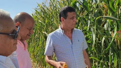 رئيس البنك الزراعي المصري يبحث سبل تمويل المشروعات الزراعية الكبرى في توشكى