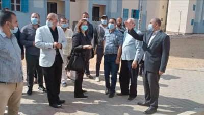 مسئولو وزارة الإسكان يتفقدون الإسكان الاجتماعى بمدينة بدر