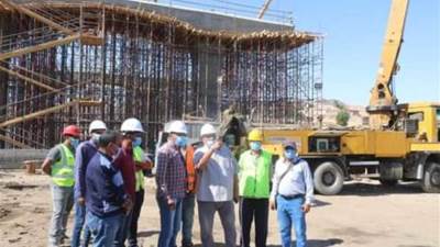 المقاولون العرب: 50% نسبة تنفيذ الطريق الإقليمي الشرقي بأسوان 