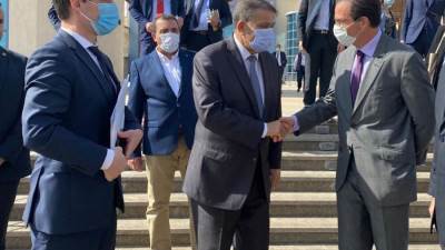 العاصمة الإدارية الجديدة تستقبل وزير النقل الفرنسي (صور)