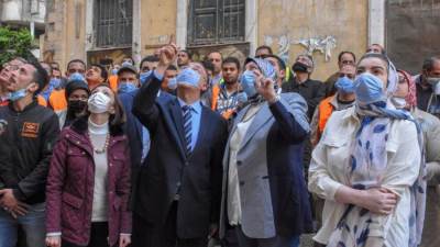 محافظ الإسكندرية: الرئيس وجه بتعويض أهالى العقار المائل بشقق في بشاير الخير 3