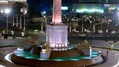 إزاحة الستار عن كباش ومسلة التحرير استعدادا لموكب الملوك