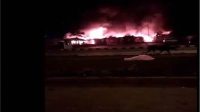 حريق هائل في مبنى جهاز «حدائق أكتوبر».. وهلع بين السكان بعد سماع أصوات انفجارات (فيديو)