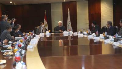 رئيس هيئة البريد يستقبل مفتي الجمهورية ويشيد بدور الإفتاء