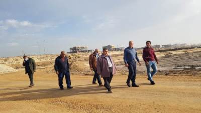 رئيس جهاز دمياط الجديدة يتابع الأعمال الجاري تنفيذها بالمدينة (صور)