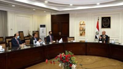 وزير الإسكان يتابع الموقف التنفيذى لمشروع تطوير منطقة «مثلث ماسبيرو»