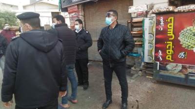 جهاز الشروق يشن حملة للتفتيش على "الكمامة" ويحرر 35 محضراً للمخالفين