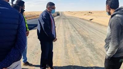 جولة ميدانية علي المشروعات القومية لرئيس جهاز اكتوبر الجديدة