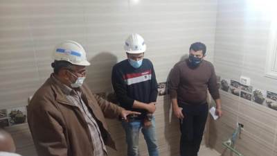 نائب رئيس «المقاولون العرب» يتفقد مشروع إنشاء أبراج مثلث ماسبيرو (صور)