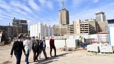 مسئولو "الإسكان" يتفقدون مشروعات تطوير منطقة مثلت ماسبيرو بمحافظة القاهرة 