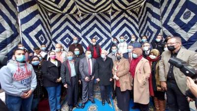 محافظ بورسعيد والمصرف المتحد يسلمان وحدات سكنية لمحدودي الدخل بمدينة بورفؤاد