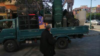 «الشيخ زايد» ينفذ حملة لإزالة الإشغالات وضبط المخالفات 