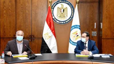 وزيرا البترول والنقل يتفقان على بدء تنفيذ إجراءات تطوير «جونة حوض البترول» بميناء الإسكندرية