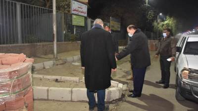 محافظ أسيوط يتفقد أعمال رصف شارع محمد علي مكارم واستكمال تطوير شارع الجامعة (صور)