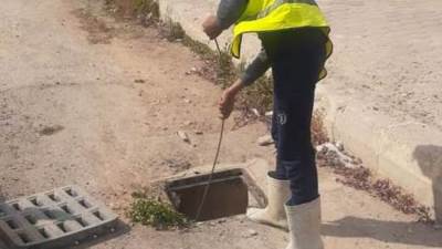 رئيس جهاز حدائق أكتوبر يتابع استعدادت مواجهة الأمطار 