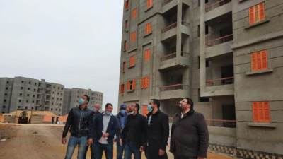 مسئولو جهاز "اكتوبر الجديدة" يتفقدون ٢٤٨٨٨ وحدة سكنية بمبادرة الرئيس "سكن كل المصريين" بالمدينة