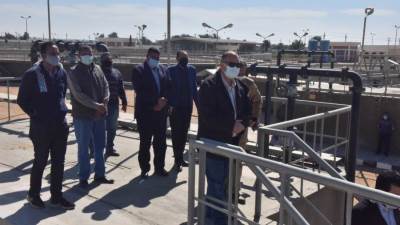 محافظ أسيوط يتفقد محطة المعالجة الثلاثية لمشروع صرف صحي أبنوب والفتح (صور)