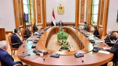 الرئيس يوجه بالبدء الفورى في انشاء محطة معالجة مياه الصرف الزراعي بمنطقة الحمام