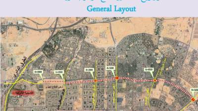 مسئولو «الإسكان» يتفقدون مشروعات تطوير الطرق والمحاور بالقاهرة الجديدة (صور)