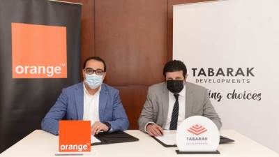 تبارك للتطوير العقاري تتعاون مع اورنچ مصر لتزويد «90 أفينينو» بتقنيات المدن الذكية