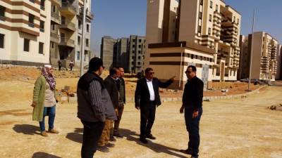 زيارات وجولات لرئيس جهاز مدينة حدائق اكتوبر لا تتوقف