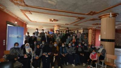 المصرف المتحد ينظم ندوة تثقيفية للتوعية بالخدمات البنكية لشباب أكاديمية مصرالصناعية