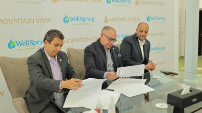 بالصور.. اتفاقية شراكة بين ماونتن فيو وWellSpring للمساهمة في تطوير مهارات الأطفال داخل مجتمعاتها