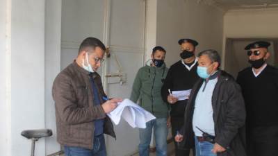 رئيس جهاز السادات: غلق وتشميع 8 محال و 5 بدرومات مخالفة بالمدينة