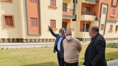 مسؤولو "الإسكان" يتفقدون مشروعات مدينة السادات