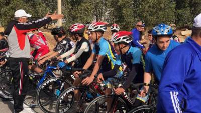 مدينة الفيوم الجديدة تستضيف ماراثون لسباق الدراجات لتشجيع الرياضة