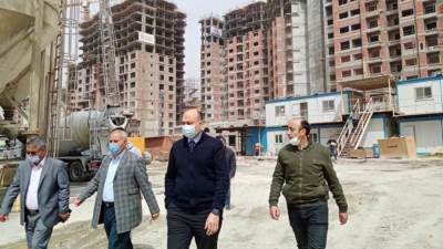 مسئولو "الإسكان" يتفقدون مشروع تطوير منطقة مثلث ماسبيرو بالقاهرة