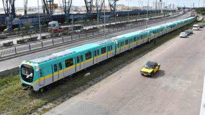 المواطن شعر بالفرق.. «النقل»: وصول القطار المكيف السابع لمترو الأنفاق لميناء الإسكندرية