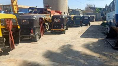 حملة مكبرة لمصادرة مركبات "التوك توك"  بمدينة دمياط الجديدة