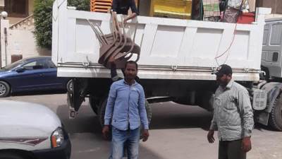 «6 أكتوبر» يزيل تعديات الحصري ووالحيين الأول والثاني ومحور الكفراوي (صور)