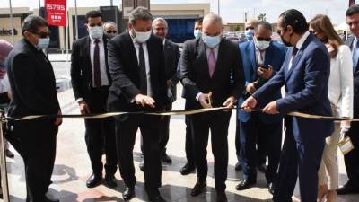 وزير الإسكان يفتتح الدورة الأولى لمعرض "The Real Gate" العقاري