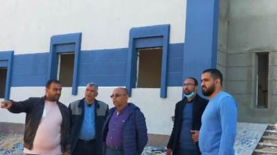 رئيس جهاز أكتوبر الجديدة  يتفقد المشروعات الخدمية بالمدينة