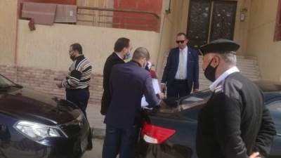 صور|| حملة لضبط المخالفات في وحدات الإسكان الاجتماعي بـ"حدائق أكتوبر"