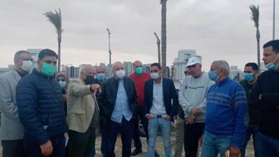 مسئولو «الإسكان» يتفقدون الأبراج الشاطئية وعمارات «الداون تاون» بالعلمين الجديدة