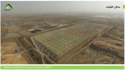 بالصور والأرقام|| تفاصيل مشروع الغلق الآمن لـ "مقلب السلام" في العبور